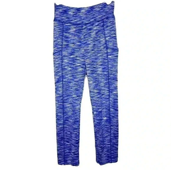 J. Crew Space Dye Cropped Legging with Pockets - Picture 1 of 6